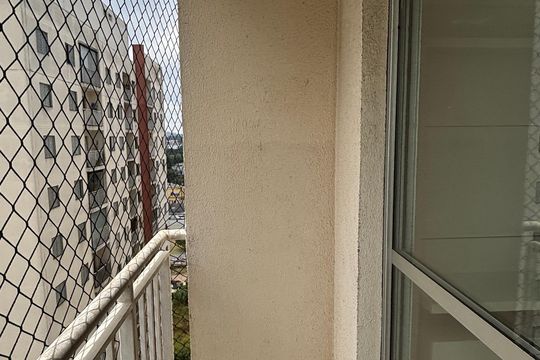 Sala - Sala de Jantar Varanda de apartamento à venda com 2 quartos, 47m² em Vila Homero Thon, Santo André