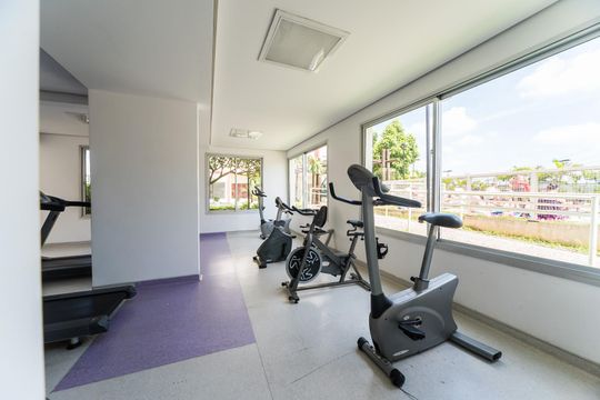 Academia de apartamento à venda com 2 quartos, 47m² em Vila Homero Thon, Santo André