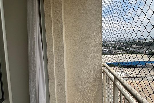 Sala - Sala de Jantar Varanda de apartamento à venda com 2 quartos, 47m² em Vila Homero Thon, Santo André