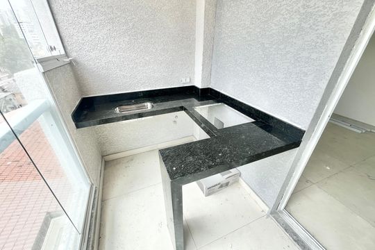 Varanda da Sala de apartamento para alugar com 1 quarto, 33m² em Santana, São Paulo