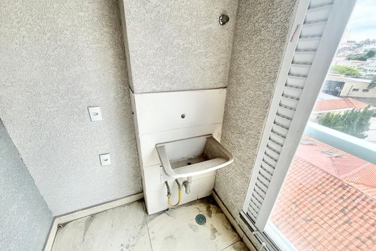 Varanda da Sala de apartamento para alugar com 1 quarto, 33m² em Santana, São Paulo