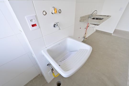 Lavanderia de apartamento à venda com 1 quarto, 26m² em São Judas, São Paulo