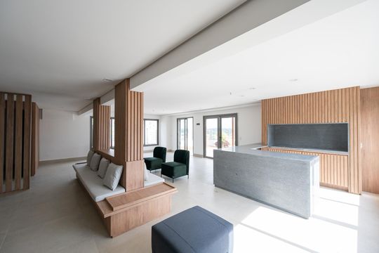 Salão de Festas de apartamento à venda com 2 quartos, 52m² em São Judas, São Paulo