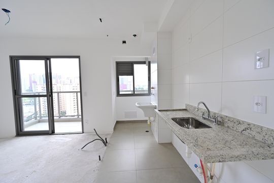Cozinha de apartamento à venda com 2 quartos, 52m² em São Judas, São Paulo