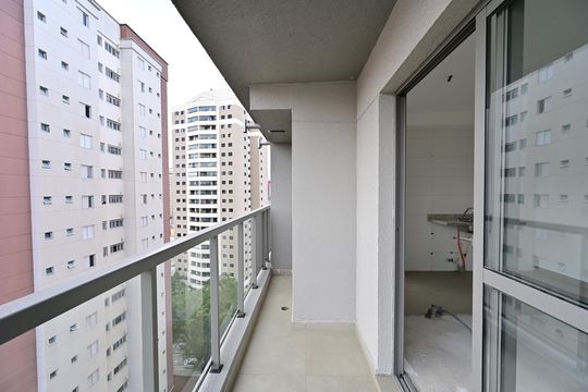 Varanda de apartamento à venda com 2 quartos, 52m² em São Judas, São Paulo