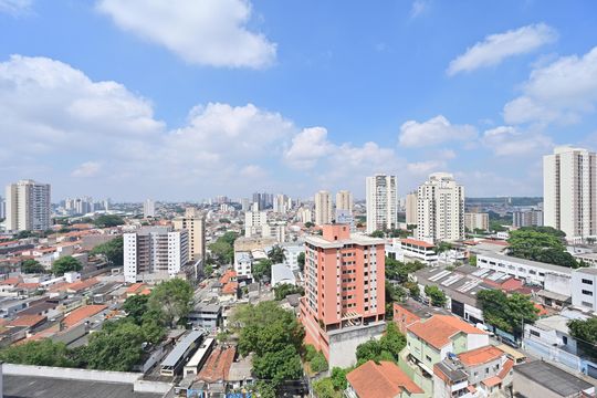 Vista da Suíte de apartamento à venda com 2 quartos, 52m² em São Judas, São Paulo