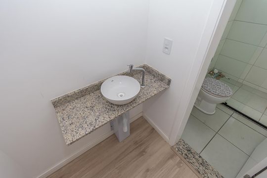 Banheiro Suite de apartamento para alugar com 2 quartos, 56m² em Jardim Bela Vista, Sumaré