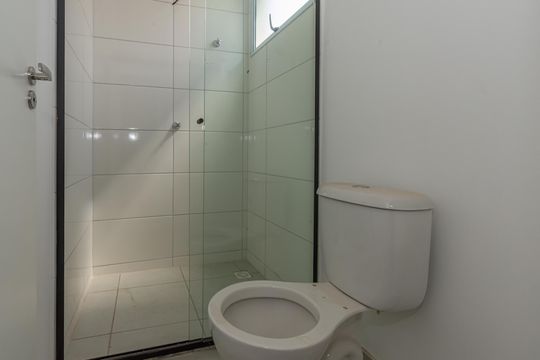 Banheiro da Suíte de apartamento para alugar com 2 quartos, 56m² em Jardim Bela Vista, Sumaré