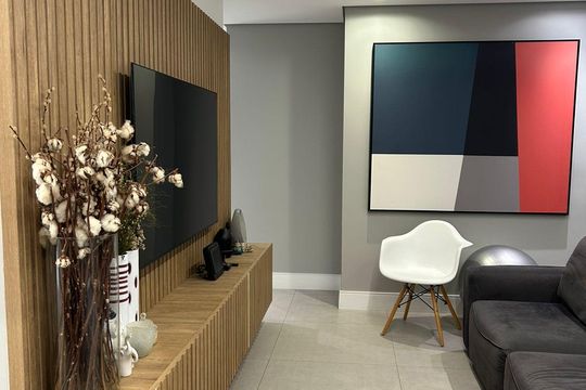 Apartamento à venda com 3 quartos, 96m² em Vila Scarpelli, Santo André
