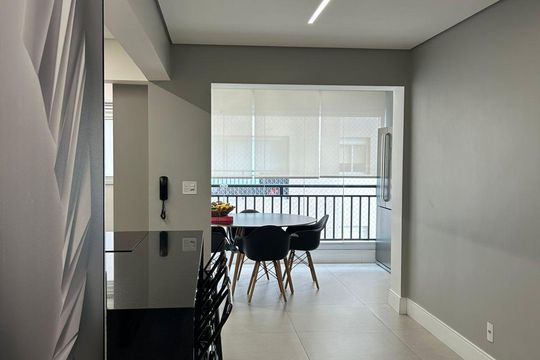 Copa de apartamento à venda com 3 quartos, 96m² em Vila Scarpelli, Santo André