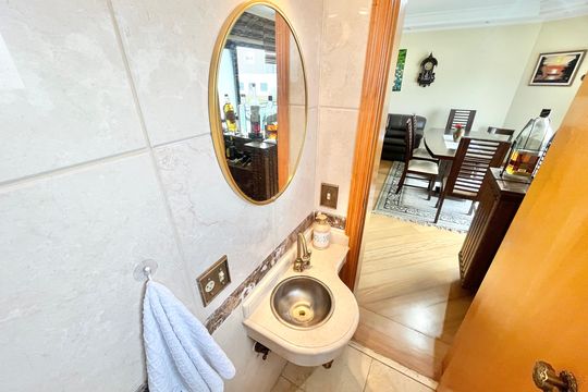 Lavabo de apartamento à venda com 3 quartos, 125m² em Vila Ester (zona Norte), São Paulo