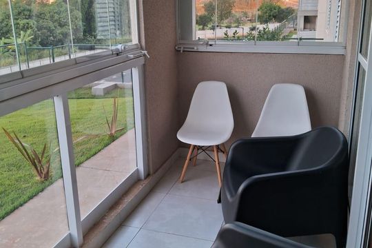 Varanda de apartamento para alugar com 3 quartos, 80m² em Balneário Tropical, Paulínia