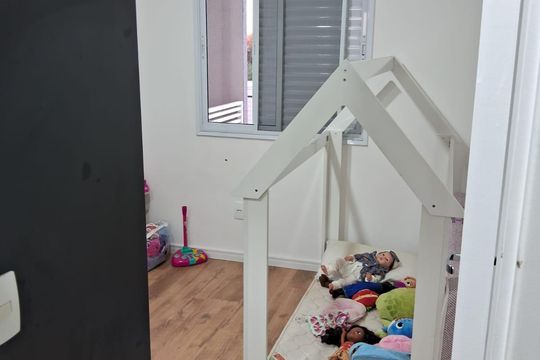Quarto de apartamento para alugar com 3 quartos, 80m² em Balneário Tropical, Paulínia