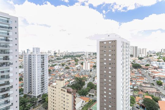 Vista de kitnet/studio à venda com 1 quarto, 20m² em Vila Dom Pedro I, São Paulo
