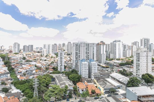 Vista de kitnet/studio à venda com 1 quarto, 20m² em Vila Dom Pedro I, São Paulo