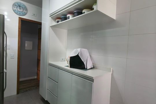 Cozinha de apartamento à venda com 3 quartos, 67m² em Vila Nova Pauliceia, São Paulo
