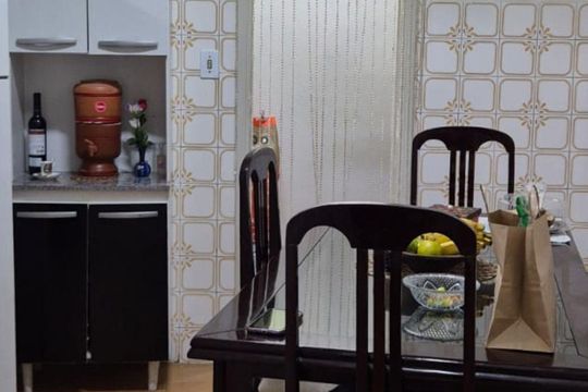 Cozinha de apartamento à venda com 2 quartos, 129m² em Vila Clementino, São Paulo
