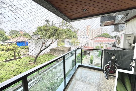 Varanda da Sala de apartamento à venda com 4 quartos, 213m² em Santana, São Paulo