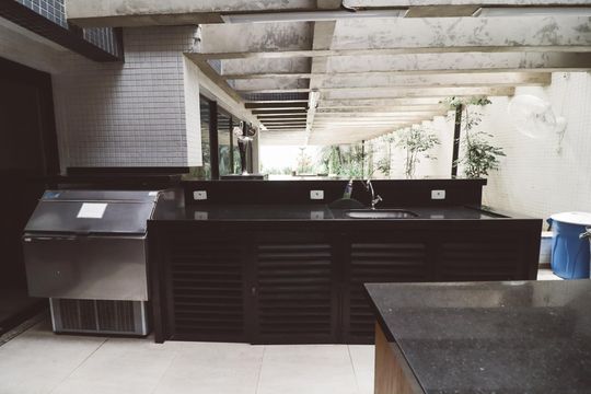 Área comum - Churrasqueira 2 de apartamento à venda com 4 quartos, 213m² em Santana, São Paulo