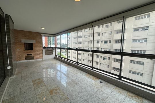 Varanda da Sala de apartamento para alugar com 3 quartos, 285m² em Alphaville, Barueri