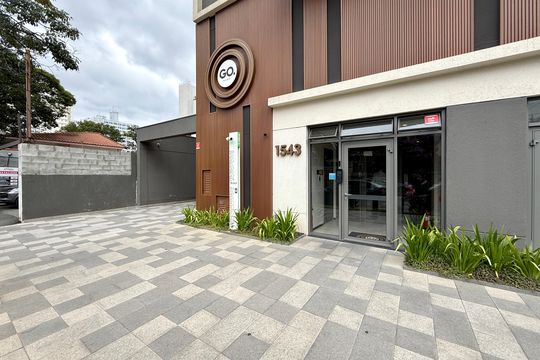 Fachada  de kitnet/studio à venda com 0 quarto, 20m² em Campo Belo, São Paulo