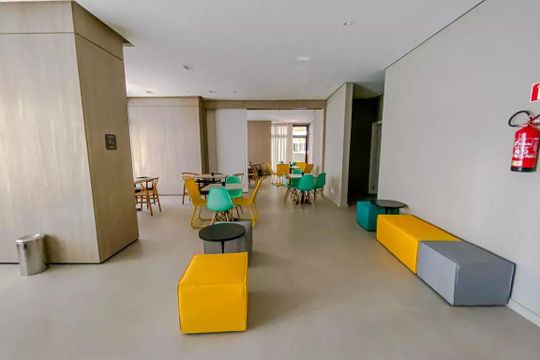 Área comum de apartamento à venda com 2 quartos, 50m² em Brás, São Paulo