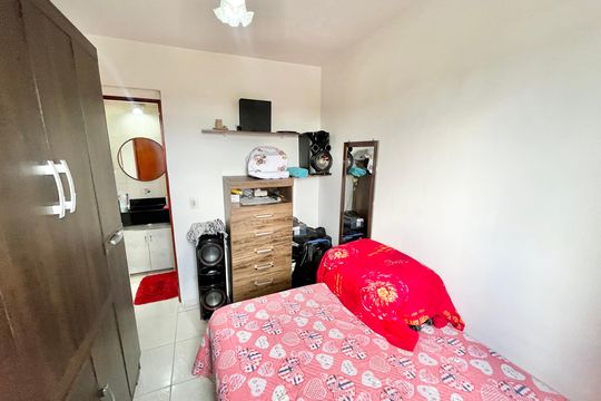 Quarto 1 de apartamento à venda com 2 quartos, 46m² em Carandiru, São Paulo