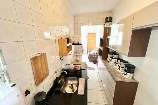 Cozinha de apartamento à venda com 2 quartos, 46m² em Carandiru, São Paulo
