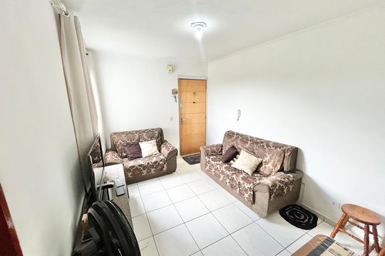 Sala de apartamento à venda com 2 quartos, 46m² em Carandiru, São Paulo