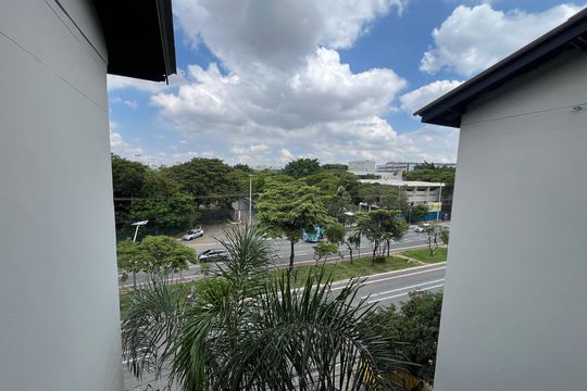 Sala Vista de apartamento à venda com 2 quartos, 46m² em Carandiru, São Paulo