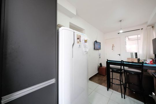 Sala/Cozinha de apartamento à venda com 2 quartos, 35m² em Cidade Patriarca, São Paulo