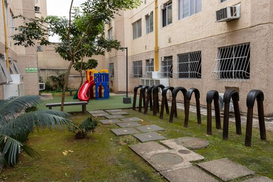 Área comum - Playground de apartamento para alugar com 2 quartos, 42m² em Campo Grande, Rio de Janeiro