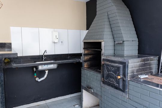 Área comum - Churrasqueira de apartamento para alugar com 2 quartos, 42m² em Campo Grande, Rio de Janeiro