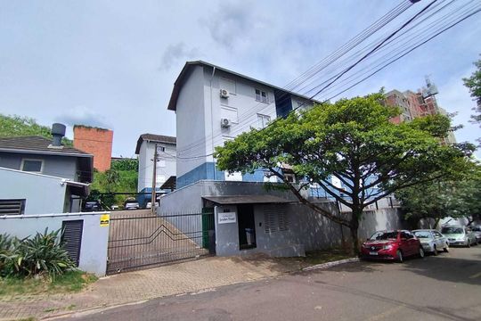 Fachada de apartamento para alugar com 2 quartos, 54m² em Vila Nova, Novo Hamburgo