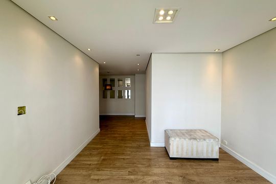 Sala de apartamento à venda com 1 quarto, 65m² em Jardim Promissao, São Paulo