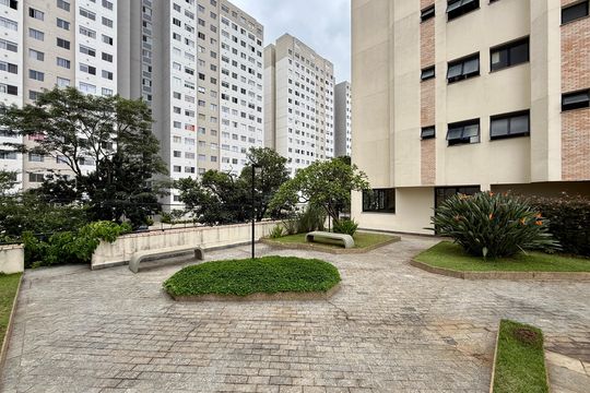 Área comum de apartamento à venda com 1 quarto, 65m² em Jardim Promissao, São Paulo