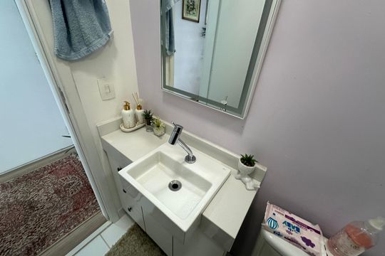 Lavabo de apartamento à venda com 2 quartos, 69m² em Alphaville Empresarial, Barueri