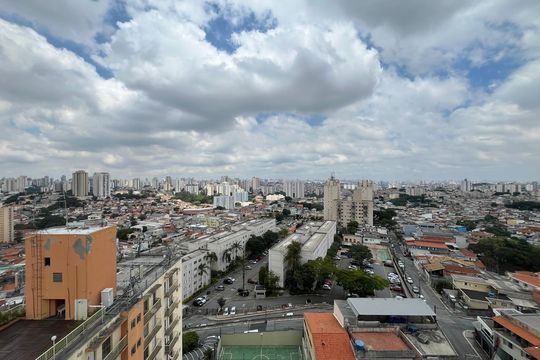 Varanda da Sala Vista de apartamento à venda com 2 quartos, 66m² em Lauzane Paulista, São Paulo
