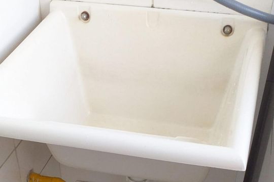 Área de serviço de apartamento à venda com 2 quartos, 54m² em Conjunto Residencial Pombeva, São Bernardo do Campo