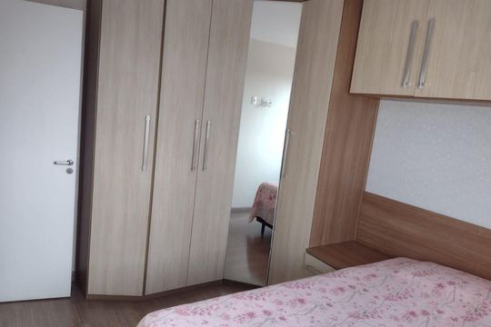 Quarto de apartamento à venda com 2 quartos, 54m² em Conjunto Residencial Pombeva, São Bernardo do Campo