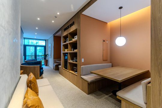 Coworking de kitnet/studio à venda com 1 quarto, 19m² em República, São Paulo