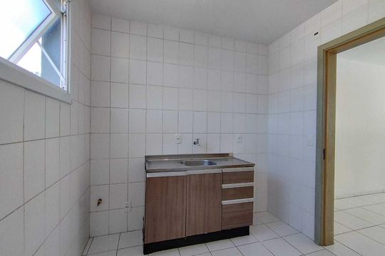 Cozinha de apartamento para alugar com 2 quartos, 63m² em Vila Nova, Novo Hamburgo