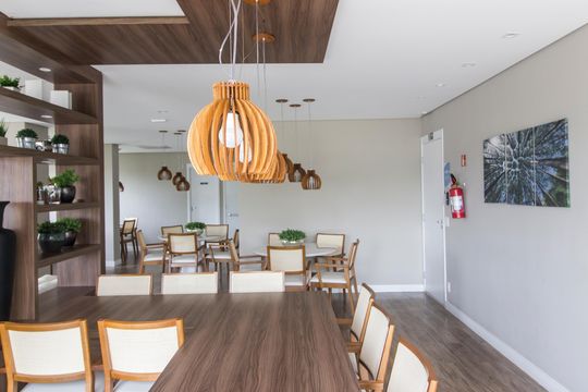 Quadra Esportiva de apartamento à venda com 1 quarto, 54m² em Alphaville Empresarial, Barueri