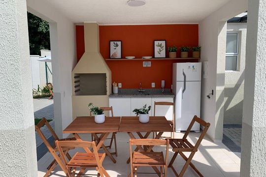 Área comum de apartamento para alugar com 2 quartos, 42m² em Jardim Alvorada, Nova Iguaçu