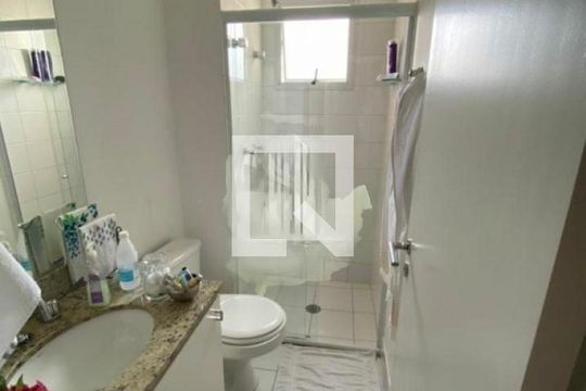Banheiro de apartamento à venda com 3 quartos, 96m² em Vila Andrade, São Paulo