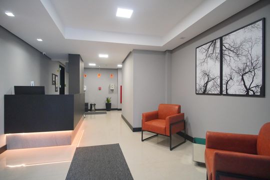 Hall de entrada de apartamento à venda com 2 quartos, 64m² em Centro, São Leopoldo