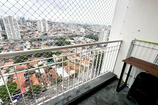 Varanda de apartamento à venda com 3 quartos, 76m² em Vila Prudente, São Paulo