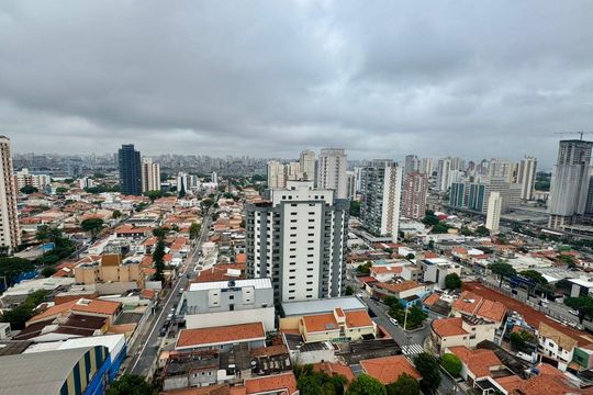 Vista de apartamento à venda com 3 quartos, 76m² em Vila Prudente, São Paulo