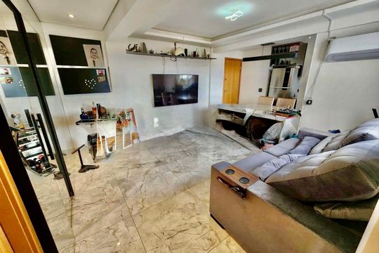 Sala de apartamento para alugar com 2 quartos, 48m² em Santa Cruz, Belo Horizonte