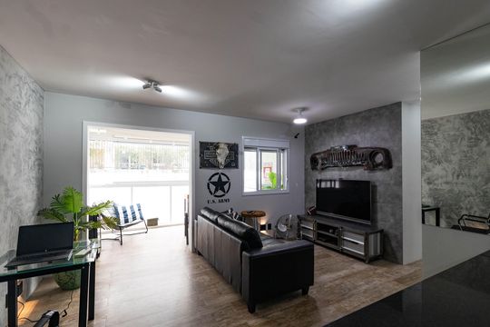 Sala de apartamento à venda com 2 quartos, 74m² em Pompeia, São Paulo